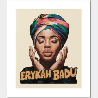 Erykah Badu Posters and Art